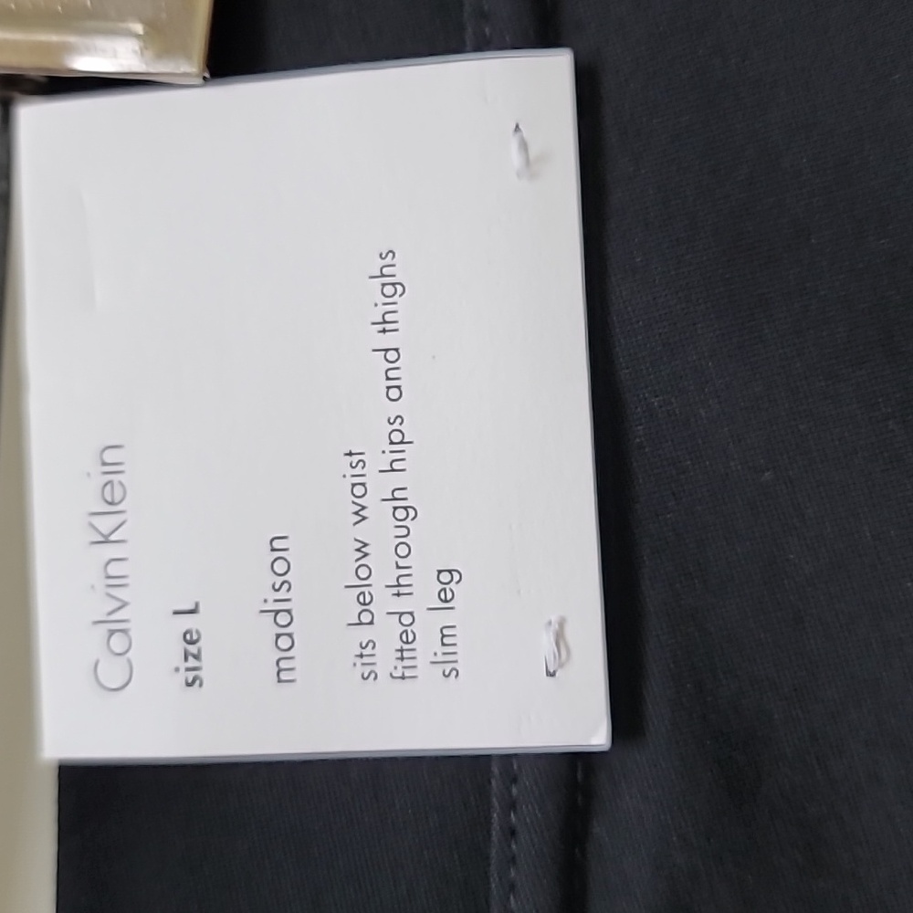 Calvin Klein Black Slacks - Picture 5 of 9